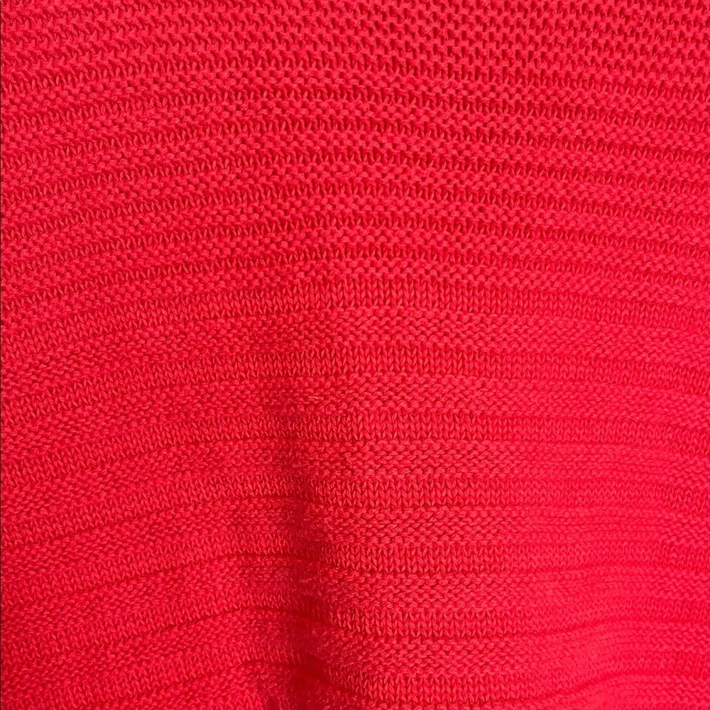 Talbots Vibrant Pinkish Red Crew Neck Sweater - Picture 4 of 4